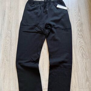 Essentials Black sweatpants small